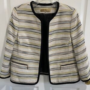 Stunning Womens Nipon Boutique Lined Suit Jacket, Size 14, NWOT